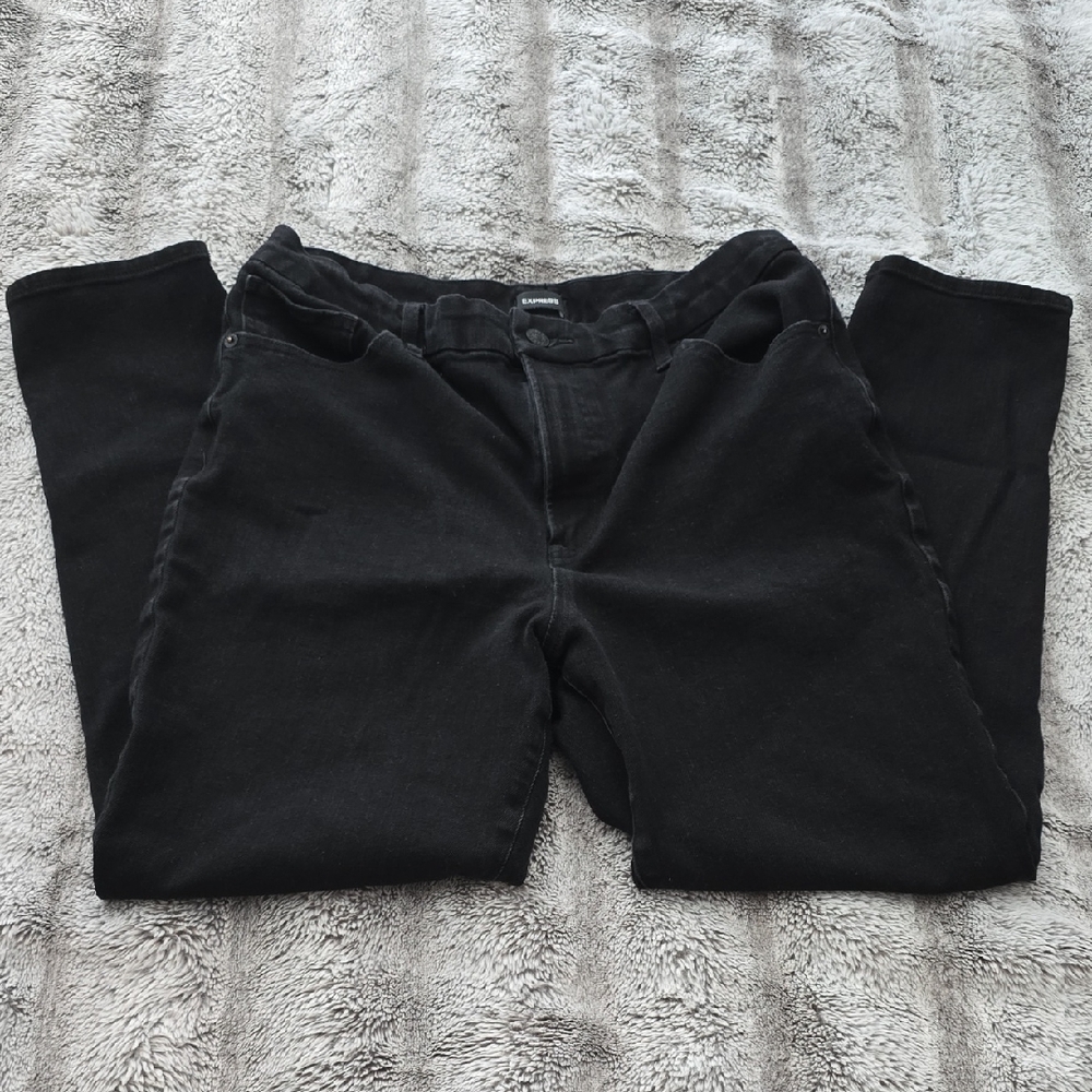 Express Bkack Denim Pants